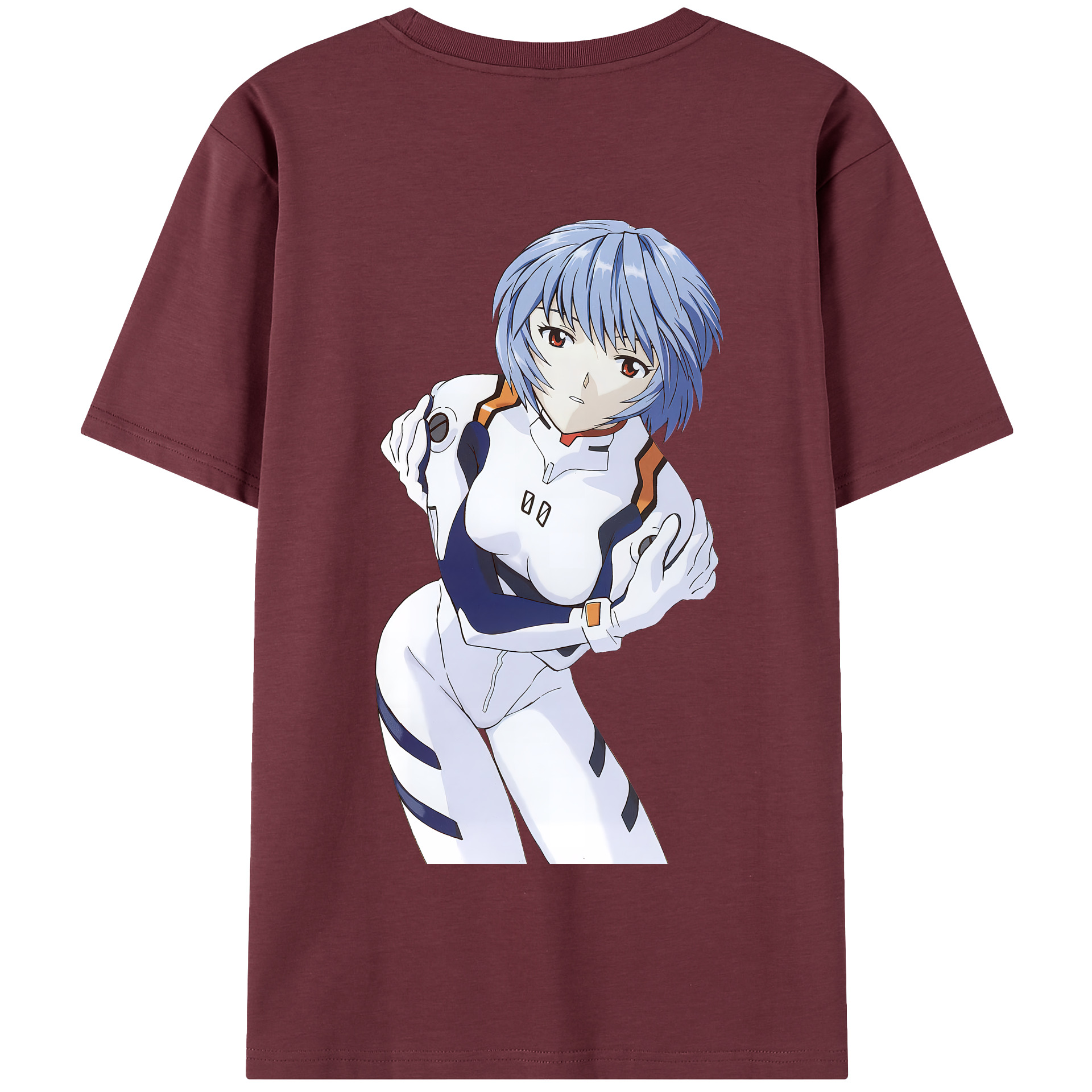 （画像用） EVA 新世紀エヴァンゲリオン 綿100％半袖Tシャツ（背面プリント）
